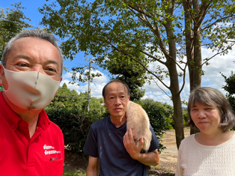 ベランダ防水工事が完了した君津市山滝野のお客様の声